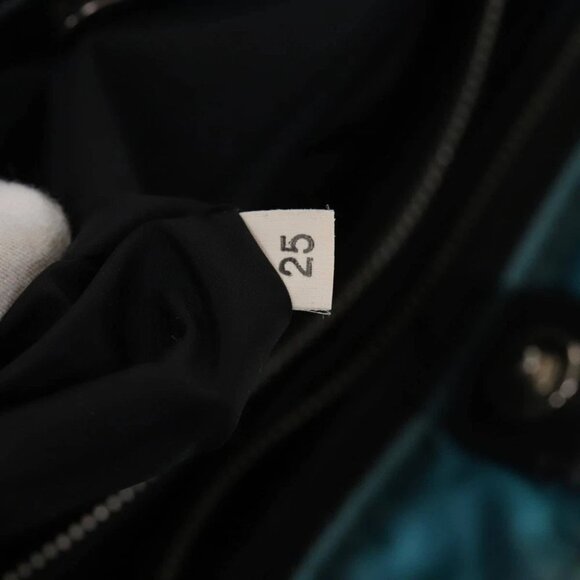 PRADA Hand Bag Nylon 2way Turquoise Blue Auth 111354V - Picture 2 of 14